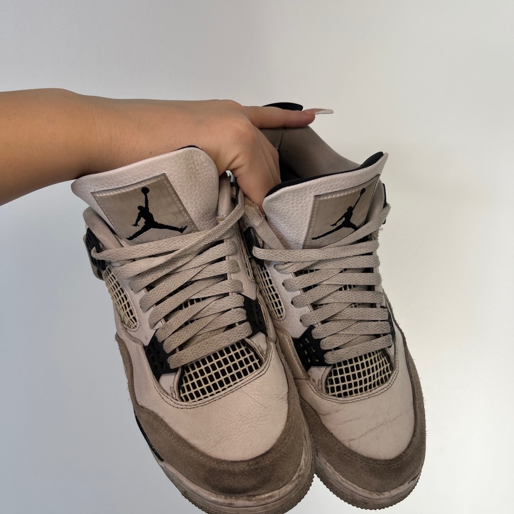 AUTHENTIC JORDAN RETRO 4s (MILITARY BLACK)